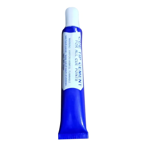 LMTODLFG Pool Cue Tips Glue, Billiard Cue Tip Adhesive, Quick-Drying Pool Cue Tip Repair, Billiard Pool Cue Tip Glue, Increase Friction Cue Tip Repair Tool for Billiard Pool, Wood Repair