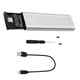 thumbnail image 4 of Adaptador NVME M2 SSD con Carcasa USB 3.1 Tipo C, Protocolo Externo M y para , Compatible con Teclas Ethernet, Gráficos Plateados., 4 of 5