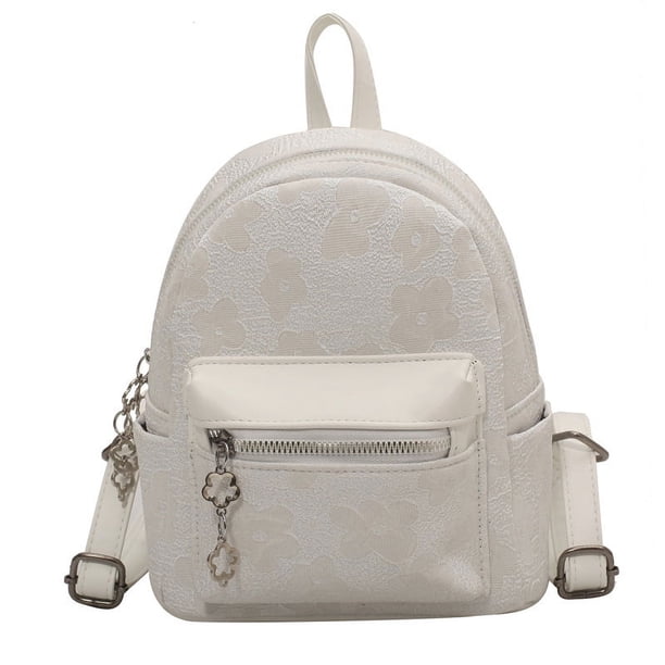 Monedero de mujer Monederos cruzados para mujer Cartera minimalista para mujer Lindo bolso de hombro para mujer (- Blanco)