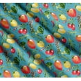 thumbnail image 3 of Soimoi Cotton Cambric Fabric Leaves & Mix Vegetable Print Fabric by The Yard 42 Inch Wide, 3 of 7