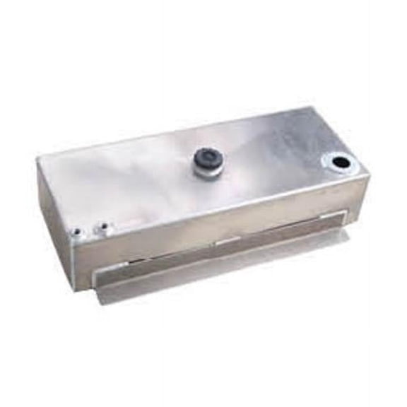 10.4 gal T-Bucket Aluminum Fuel Tank for Channeled Body, 7.25 x 14.75 x 30.25 in.