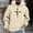 Beige, variant on Qulqfy Fall Hoodies Men Beige Pullover Christian Graphic Hooded Long Sleeve Casual Sweatshirts Men's Sweatshirts L