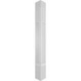 thumbnail image 3 of Ekena Millwork 8"W x 8'H Craftsman Classic Square Non-Tapered San Miguel Mission Style Fretwork Column w/ Mission Capital & Mission Base, 3 of 8