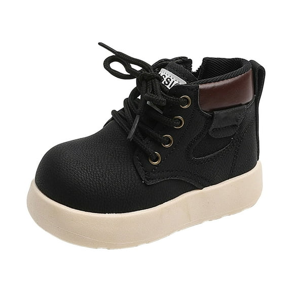 BOBOGOJP Kids Cowboy Boots Girls Cowgirl Boots Square Toe Boys Western Boots for Toddler/Little Kid/Big Kid Black for Size 12