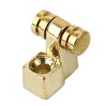 thumbnail image 3 of Greeniant Retenedores de cuerdas de rodillos para guitarra, guías de cuerdas de acero para guitarra eléctrica, accesorio para instrumentos musicales, 2 Accesorios para instrumentos musicales oro Greeniant OD000269-03B, 3 of 6