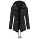 thumbnail image 1 of Abrigos de Invierno Para Mujer Chaqueta de Lluvia Sólida Chaquetas Al Aire Libre Impermeable Con Capucha Impermeable A Prueba de Viento Odeerbi ODB173196, 1 of 9