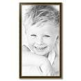 thumbnail image 2 of ArtToFrames 21" x 39" Black Panel With Gold Lip Picture Frame, 21x39 inch Multi Wood Poster Frame (WOM-5092),  Pack, 2 of 7