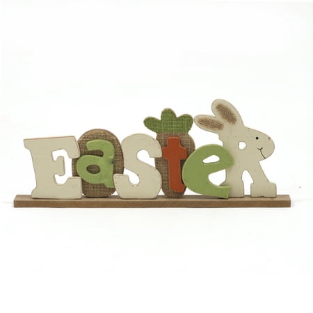Easter D?cor - 'Easter' word tabletop decor