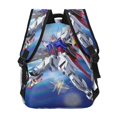 thumbnail image 4 of Mobile Suit Gundam Backpacks Lightweight Bookbags Casual Daypack For Travel Work Hiking, 4 of 6