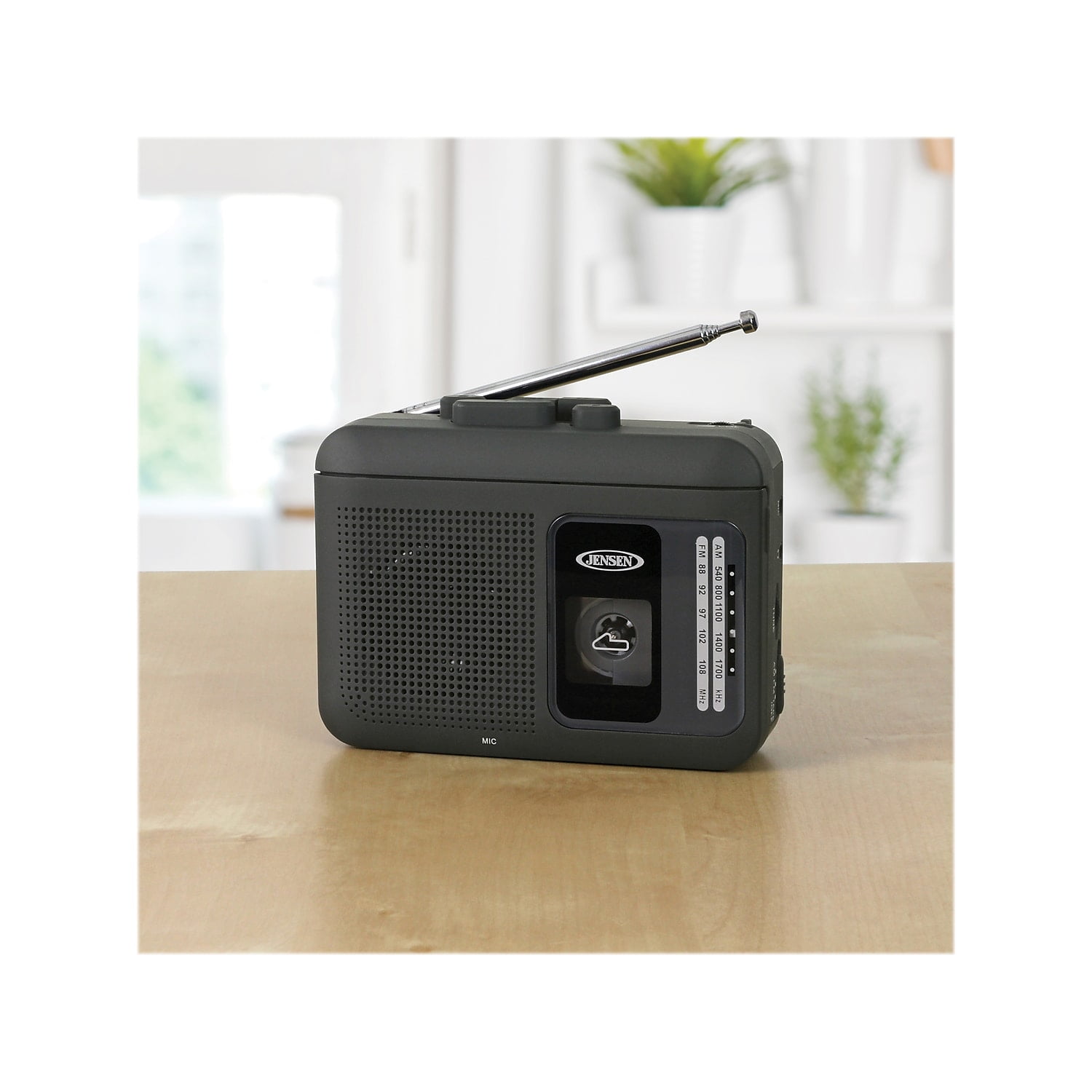 Jensen MCR-75 Personal Portable AM/FM Radio Cassette Player/Recorder 並行輸入 Jensen MCR-75 Personal Cassette Player&frasl;Recorder With AM&frasl;FM Radio Black