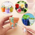 thumbnail image 5 of 20 Terracotta Pots, Mini Ceramic Plant Pots with Drainage Hole, for Cacti and Succulents Indoor, 5 of 5