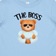 thumbnail image 4 of Inktastic Baby Boy Funny the Boss Boys Baby T-Shirt, 4 of 5