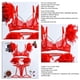 thumbnail image 3 of Lencería De Tiras De Cadena,Conjunto De Lencería De Encaje Conjunto De Lencería De Encaje De Plumas Conjunto De Lencería De Liga De Plumas Diseño De Última Generación, 3 of 4
