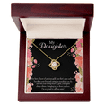 thumbnail image 5 of To My Daughter I'm So Proud to Call You Mine! Infinity Knot Necklace Message Card, 5 of 17