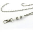 Brenda Elaine Jewelry Silver Plated Women's Fashion Lanyard Necklace ID