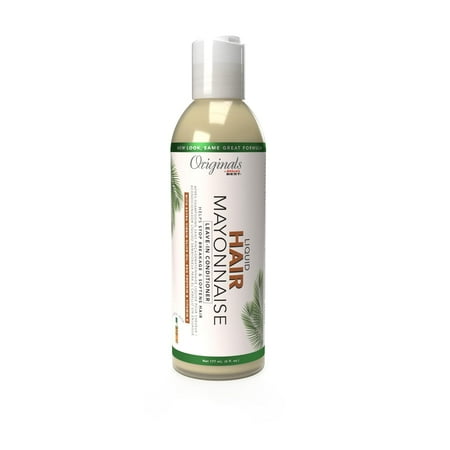 Originals by Africa's Liquid Hair Mayonnaise Leave-In Conditioner, 6 fl oz, Normal Hair, Moisturizing