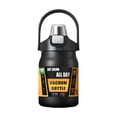 thumbnail image 1 of Becaristey Insulated Water Bottle Stylish And Durable Outdoor Activities Multiple Color Options Easy To Clean black 800ml, 1 of 6