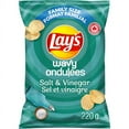 thumbnail image 1 of Wavy Lay's Salt & Vinegar flavoured potato chips, 1 of 10