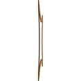 thumbnail image 4 of 23 3/8"W x 23 3/8"H x 3/8"T Extra Large Lilley Decorative Fretwork Wood Ceiling Panels, Cherry, 4 of 10