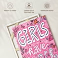 thumbnail image 6 of Elephant Stock Girls Have Super Powers Wall Art - Vertical Canvas Wall Art - Kids Room Wall Decor - Inspirational And Typography Canvas - Pink And White Decor - 30" x 45", 6 of 8