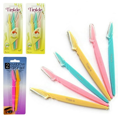 - 6 Pc Face Eyebrow Hair Removal Razors Trimmer Shaper Shaver Cosmetics Tool Shave