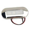 thumbnail image 2 of figatia Courtesy Step Stair Deck Light, Marine Boat Yacht Light, Waterproof Marine Deck Light for Yacht, Kayak, Sailboat, Marine, Rvs 24V Blue Light, 2 of 8