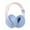 Blue, variant on Bluetooth Headphones Over Ear, 65H Playtime and 6 EQ Music Modes Wireless Headphones with Microphone, HiFi Stereo Foldable Lightweight Headset, Deep Bass for Home Office Cellphone PC Ect. - Black