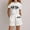 White, variant on Trendy Girls Outfits Set 2-Piece Casual Wear for Ages 2 to 14 Comfortable and Stylish Everyday Attire for Parties and Outdoor Activities