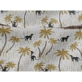 thumbnail image 4 of oneOone Viscose Jersey Fabric Tree|Leopard & Monkey Ikat Print Fabric By The Yard 60 Inch Wide, 4 of 5