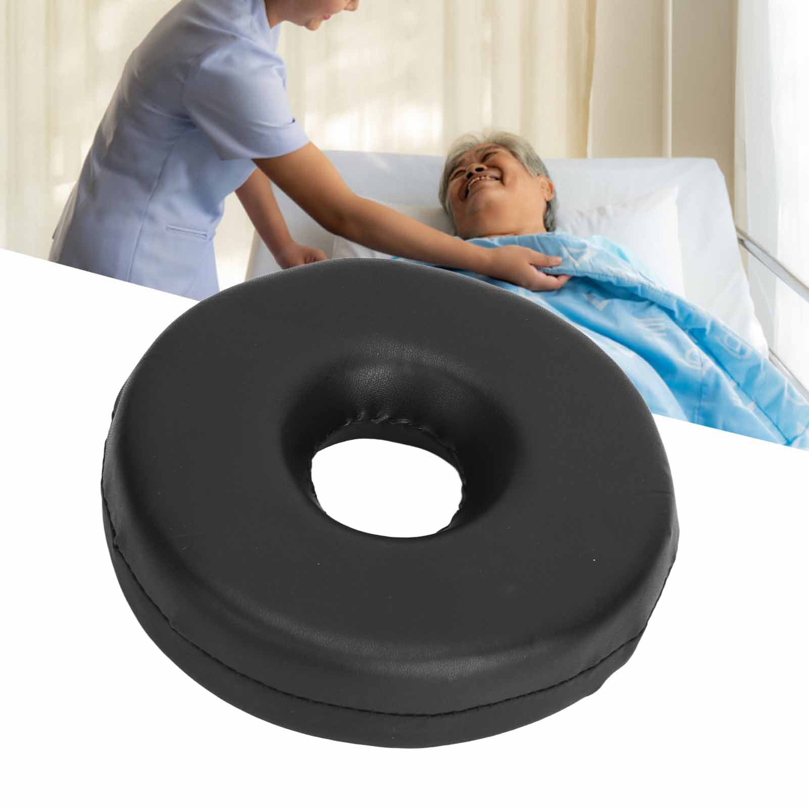 Almohada Tipo Donut Para El Dolor De Coxis Alivia Las Hemorroides Asiento Tipo Donut Cojin De Espuma Viscoelastica Para El Embarazo Despues De La Cirugia Para Silla De Escritorio Silla De Ruedas Walma...