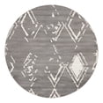 thumbnail image 2 of Jill Zarin Uptown Collection Area Rug - Carnegie Hill (8' Round Gray/Ivory), 2 of 6