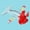 Red, variant on Electric Bike Decorations Airplane H2X9 W4Y2 A8X6 Y9R6