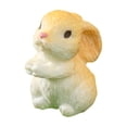 thumbnail image 3 of CoreLiving Easter Bunny Decor Mini Resin Animals Assorted Pastel Rabbit Figurines Tiny Figurines for DIY Easter Village Floral Arrangement Centerpiece Decor, 3 of 9