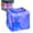 Blue, variant on Slow Rising Stress Cube , Dough Stress Balls Soft Fidget Squishy Toys for Anxiety Relief, Pull Stretch Classroom Prize Party Favors Toys-Purple