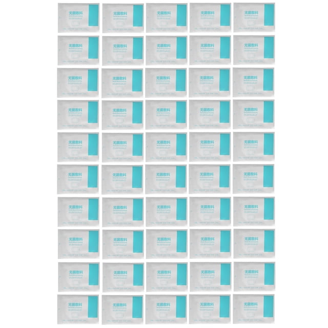 50 parches adhesivos transparentes de 9,9 x 12,9 cm para heridas, para el cuidado posterior de tatuajes.