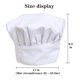thumbnail image 4 of Set de gorro y delantal de chef Hovoten White para hombre y mujer, 4 of 6