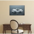 thumbnail image 2 of wall26 Romantic Canvas Wall Art - Swans Forming a Heart Shape with Their Necks - Gallery Wrap Modern Home Art | Ready to Hang - 16x24 inches, 2 of 3