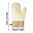 thumbnail image 3 of Heat Oven for Kitchen Baking Silicone Microwave Air Fryer Burn Proof Hand Protection for Hot Pans Trays Bowls Flexible Washable, 3 of 6