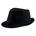 thumbnail image 1 of Chapeau Fedora&44; Noir, 1 of 1