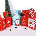 thumbnail image 1 of Bolsa de Feliz Navidad Caja de dulces Bolsa de regalo de papel Kraft árbol de Navidad Caja de bolsa de embalaje de plástico ShuxiuWang 8390606530639, 1 of 1