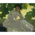 thumbnail image 2 of Leo Putz 17x15 Gold Ornate Wood Frame and Double Matted Museum Art Print Titled - Hot Day (1903), 2 of 4