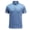 Light Blue, variant on AZoiNM Men's Premium Heavyweight Short Sleeve Polo T-Shirt with Pocket
