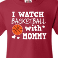 thumbnail image 4 of Inktastic I Watch Basketball with Mommy Youth T-Shirt, 4 of 5