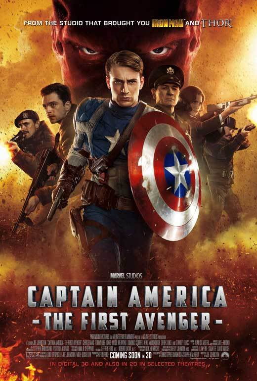 captain america the first avenger movie banner captain america the first avenger movie banner