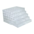 thumbnail image 3 of Tnarru Earring Organizer with 5 Drawers Earring Display Box Bead Organizer Showcase Acrylic Jewelry Box for Brooch, Rings, Bracelet,, 3 of 8
