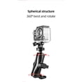 thumbnail image 3 of Soporte De Motocicleta Para Cámara De Acción Soporte de cámara Soporte de teléfono para motocicleta para GoPro Hero 11 10 9 para DJI YI Insta 360, 3 of 6
