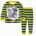 thumbnail image 2 of HCNTES Toddler Baby Girl Clothes 3 6 9 12 18 24 Months Fall Outfits Long Sleeve Sweatshirt Tops + Pants Set,Sizes 5-6 Years, 2 of 7
