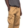 thumbnail image 7 of G-Style USA Men's Heavyweight Fleece Lounge Cargo Sweatpants, Up to 6XL, 7 of 7