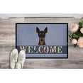 thumbnail image 2 of Carolines Treasures BB1426JMAT Min Pin Welcome Tapis Intérieur & Extérieur - 24 x 36 Po., 2 of 4