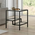 thumbnail image 2 of Evelyn&Zoe Lovett 20" Wide Square Side Table, Blackened Bronze, 2 of 9